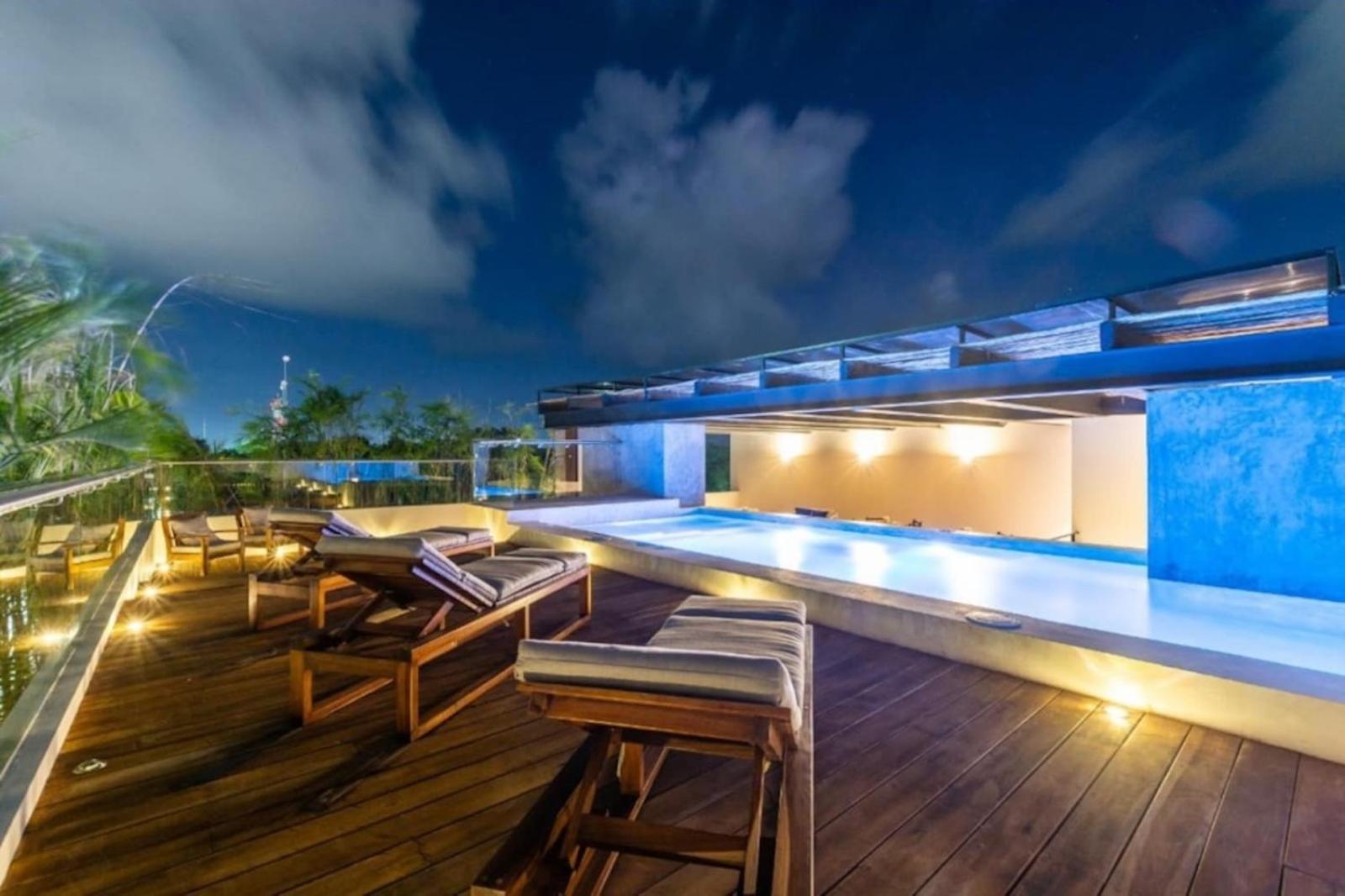 Hotel Una Luna Confortable Studio-Adults Only Tulum Exterior foto